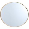 Elegant Lighting Metal frame oval mirror 40 inch in Brass - 4 of 4