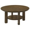 Coaster,Ottowa 36-inch Round Wood Cocktail Coffee Table - 4 of 4