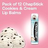 Chapstick Life Moments Ice Cream Social Cookies and Cream Lip Balm - 1.8oz/12ct - 4 of 4