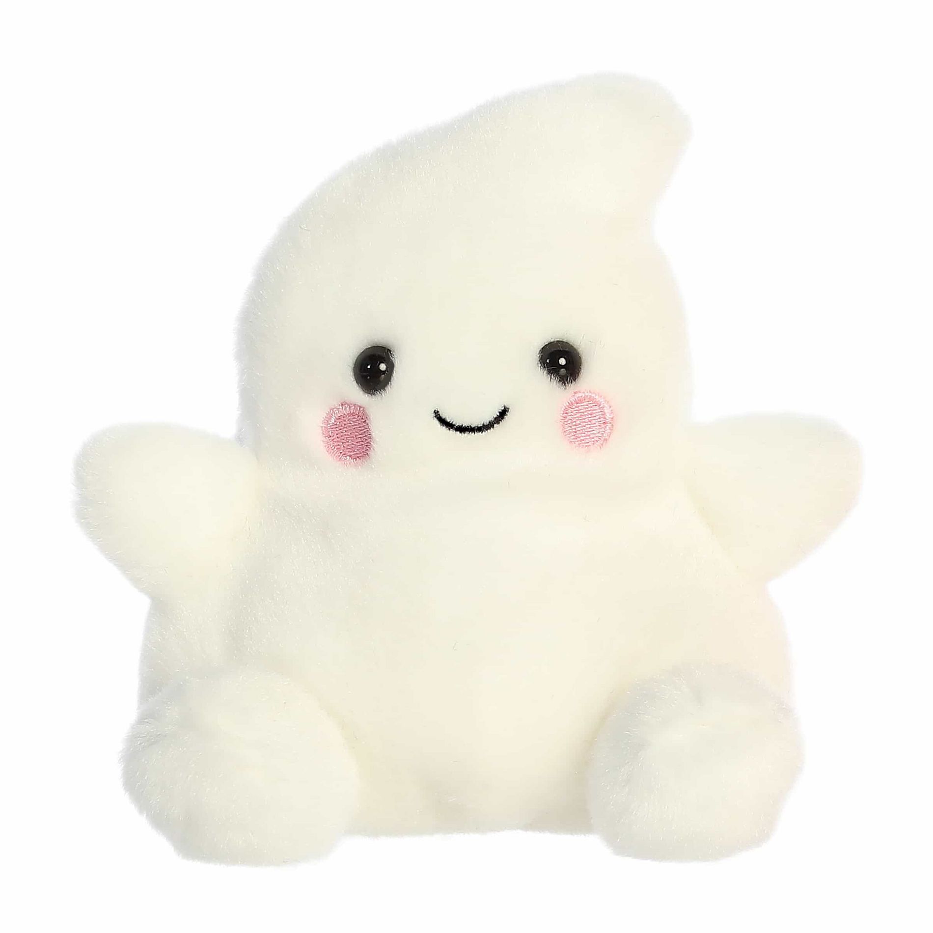 Aurora Mini Tricks Ghost Palm Pals Spooky Stuffed Animal White 5"