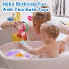 5-Piece Mold-Free Bath Toy Set for Toddlers Ages 1-4, Water Play for Pool and Bathtub - 4 of 4