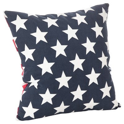 navy star pillow