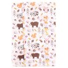 Hudson Baby Boys and Girls Cotton Poly Flannel Burp Cloths 8-Pack, One Size - 2 of 2