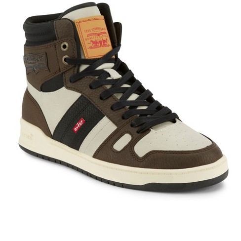 Levi's Mens 520 Bb Hi Fashion Hightop Sneaker Shoe, Brown/bone, Size  :  Target