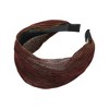 Unique Bargains Women's Shiny Silk Lace Headband 1 Pc - 4 of 4