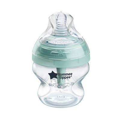 Image of Tommee Tippee Advanced Anti-Colic Bottle with Slow and Medium Flow Nipples - 5oz