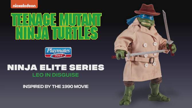 Teenage Mutant Ninja Turtles Ninja Elite Leo in Disguise, 2 of 9, play video