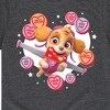 Boys' - Paw Patrol - Skye Conversation Hearts Short Sleeve Graphic T-Shirt - 2 of 4