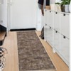 Washable Rugs for Living Room Modern Distressed Bedroom Rug Soft Large Area Rug Non Slip Throw Rugs Low Pile Stain Resistant Carpet for Dining Room - 4 of 4