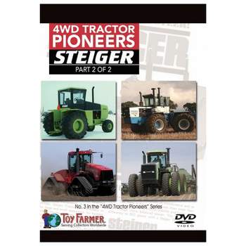 4WD Tractor Pioneers #3 "STEIGER" DVD (part 2 of #2), DVD-Q