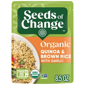 Seeds of Change Organic Quinoa and Brown Rice Mix Microwavable Pouch - 8.5oz - 1 of 4