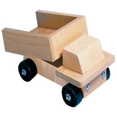 wooden dumper truck