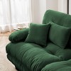 4-Seater Chenille Cloud Sectional Sofa,Modular Deep Seat Couch, Comfy Upholstered Sofa with Bolster Arms for Living Room, Apartment-Tanpinhause - 4 of 4