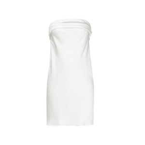 Women's Matte Satin Bandeau Bodycon Dress - Sugar Swizzle - 1 of 4