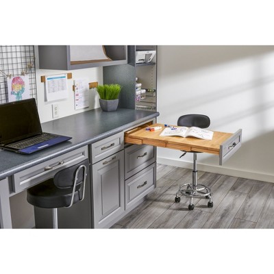 Rev-A-Shelf 4TT-2133-1 31.75-Inch Wood Pull Out Tambour Table Kitchen Counter Extension with Slide for 24 Inch Drawers, Natural Maple — фото 2