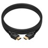 Monoprice HDMI Cable - 6 Feet - Black (3 Pack) No Logo, High Speed, 4K@60Hz, HDR, 18Gbps, YCbCr 4:4:4, 32AWG, CL2, Compatible with UHD TV and More - - 3 of 4