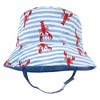 Hudson Baby Infant Boy Sun Protection Hat, Anchor Lobster - 4 of 4