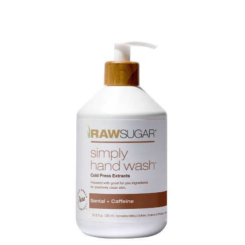 Raw Sugar Simply Hand Wash - Santal + Caffeine - 16.9 fl oz - image 1 of 4