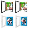 Babyluv 12.99x9.52in Kids Art Frame Front Opening Wooden Frame Artwork Display Storage Frame - image 2 of 4