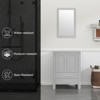 ELECWISH 24 in. W x 19 in. D x 32 in. H Bath Vanity - 2 of 4