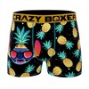 Mens Crazy Boxers Lilo and Stitch Pineapple Print Boxer Briefs in Gift Box - 2 of 4