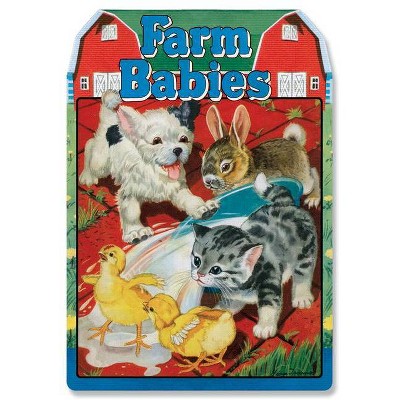 Farm Babies - (Children's Die-Cut Shape Book) (Paperback)