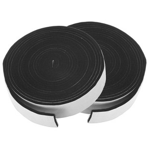 Unique Bargains High Temp Self Stick Heat Resistant BBQ Gasket Tape Grill Gasket Black White - 1 of 4