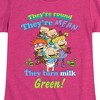 Girls' - Rugrats - Reptar Bar Fitted Short Sleeve Graphic T-Shirt - 2 of 4