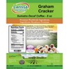 Larissa Veronica Graham Cracker Sumatra Decaf Coffee (Gourmet, Naturally Flavored, Whole Coffee Beans) (8 oz, ZIN: 552239) - 2 of 4