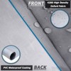 Akefit Outdoor Air Conditioner Cover Adjustable Breathable Mesh Vent Silver 39in - 2 of 4