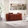 CAVINAS Soft Sofa Chair with High Resilience Foam Core, Square Recliner Sofa, Loveseat Sofa for Living Room - 2 of 4