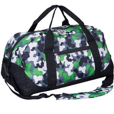 Wildkin Green Camo Overnighter Duffel Bag