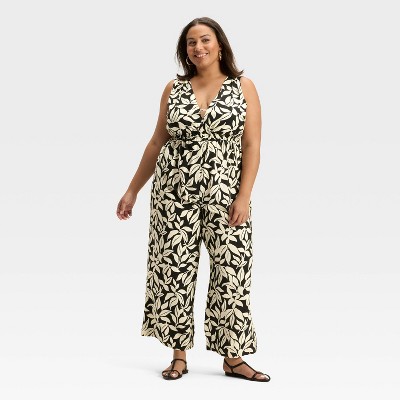 Women's Jumpsuit - A New Day™ Green Leaf