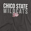 Men's California State University Chico Official Stacked T-Shirt - 2 of 4