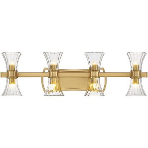 Savoy House Bennington 8 - Light Vanity in  Warm Brass - 1 of 1