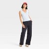 Women's High-Rise Wide Leg Pants - Universal Thread™ - 3 of 3