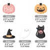 Big Dot of Happiness Pastel Halloween - DIY Shaped Pink Pumpkin Party Cut-Outs - 24 Count - 2 of 4