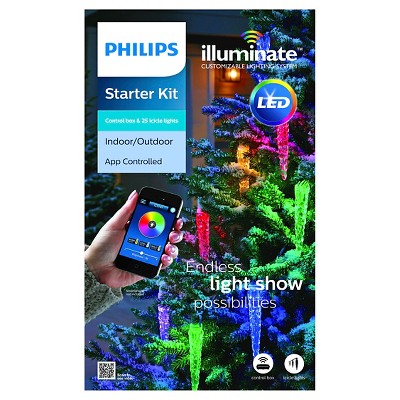 Philips illuminate 2025 christmas lights app