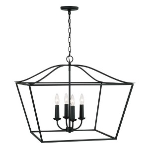 Capital Lighting Grady 4 - Light Pendant in  Black Iron - 1 of 3
