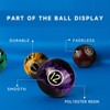 GSE 2-1/4" Pool Ball Set - Black Marbelite Swirl - 4 of 4