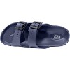 Hey Collection Women's Sandals Double Strap Adjustable EVA Flat Casual Comfort Footbed Slippers - 3 of 4