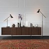 Hudson and Canal Two-Tone Height-Adjustable Floor Lamp with Metal Shade Black/Brass: Industrial Design, UL Listed, E26 Socket - 4 of 4