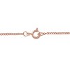EVERLY JEWELRY | Rose Plated Sterling Silver 0.005 CT Diamond TW & 1 1/3 CT TGW Morganite Pink Tourmaline Heart Pendant With Chain - 2 of 4