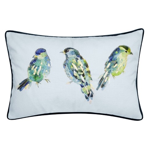 Blue bird clearance pillow