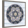 Amanti Art Coastal Mandala I by Yvette St. Amant Canvas Wall Art Print Framed 16 x 16-in. - 3 of 4