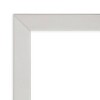 30" x 24" Non-Beveled Svelte Silver Wood Wall Mirror - Amanti Art: Modern Rectangular, Easy to Clean, No Assembly Required - image 3 of 4