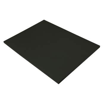 Prang Medium Weight Construction Paper, 18 x 24 Inches, Black, 50 Sheets