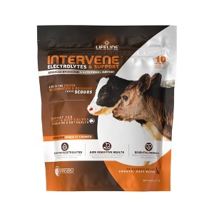 ANNUSO LIFELINE Intervene Electrolytes & Immune Support for Calves, 1lb Bag - 1 of 2