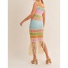 Women's Astoria Fringed Crochet Dress - MABLE - 3 of 4