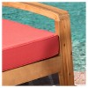 Grenada Set of 2 Wooden Club Chairs With Cushions - Christopher Knight Home - 4 of 4